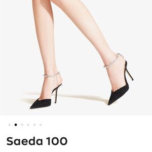 Jimmy Choo Saeda Suede Heels
